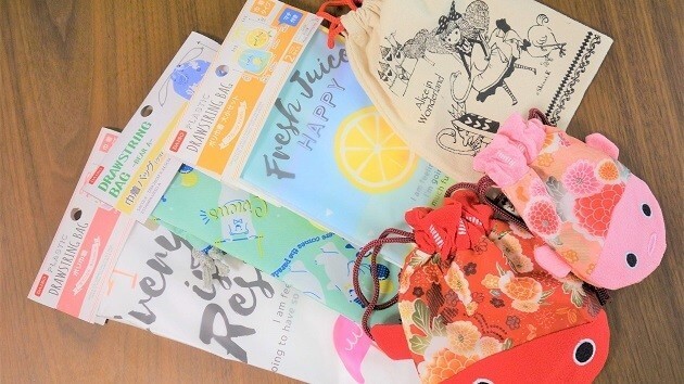 100均ダイソーの隠れた名品 おしゃれな 巾着袋 は使い道無限大 くふうlive