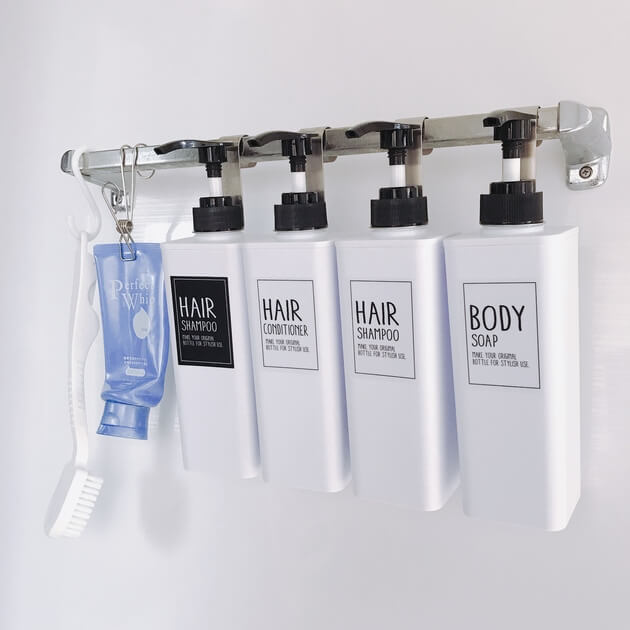 100均詰め替えボトル 吊るす収納はブーム終了 見た目命で意外と面倒くさい くふうlive