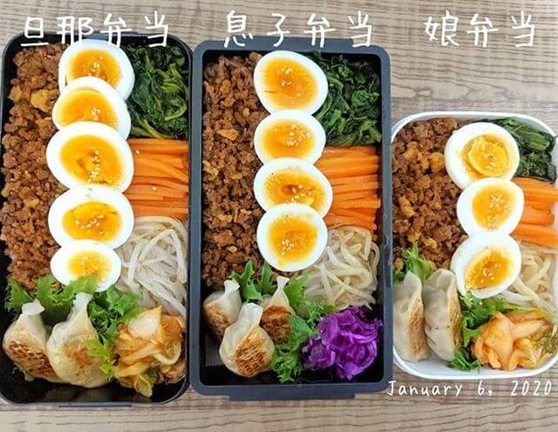 のっけるだけでボリューム満点 家にある たまご お肉 で映える 旦那弁当best3 くふうlive