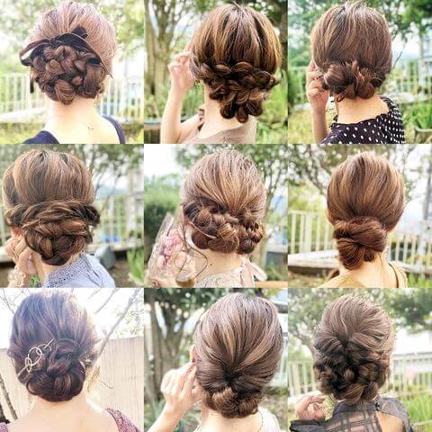 脱 おば見え 大人の魅力を引き出す ロングさん向け 春ヘアアレンジ 12選 くふうlive