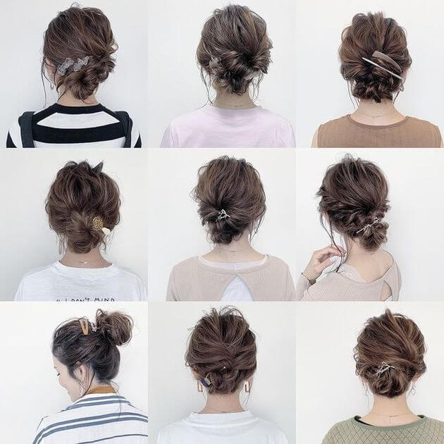 脱 無難アレンジ ミディアムさん向け ほめられヘアアレンジ 12選 くふうlive