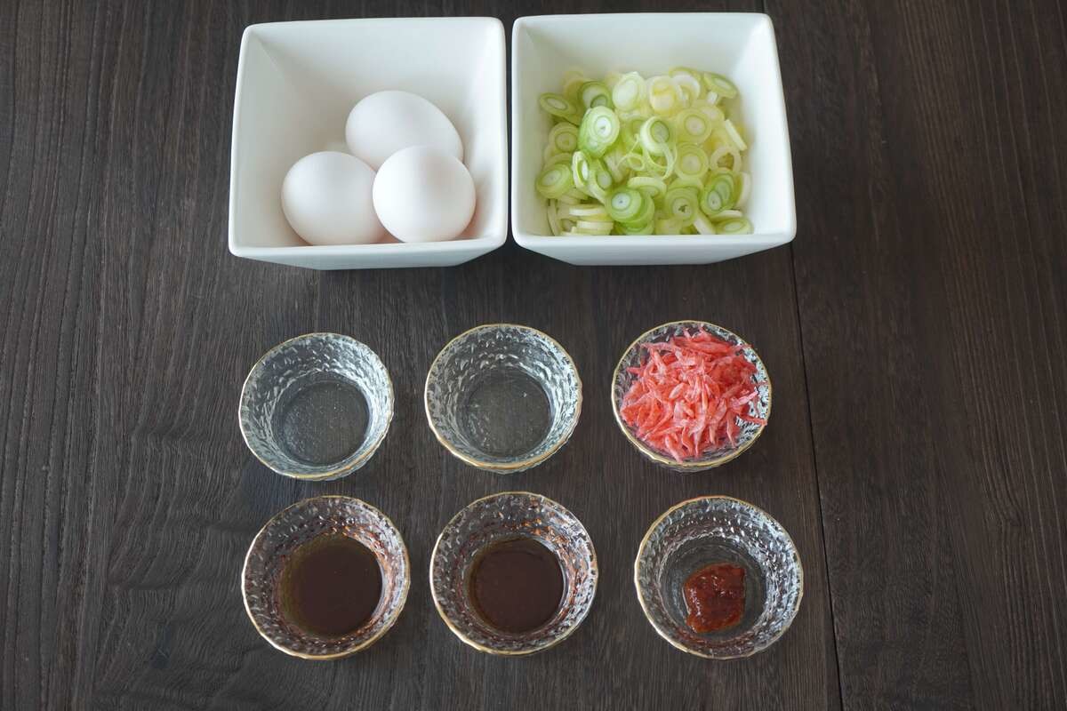 ワタナベ マキさんの「ねぎの台湾風たまご焼き」