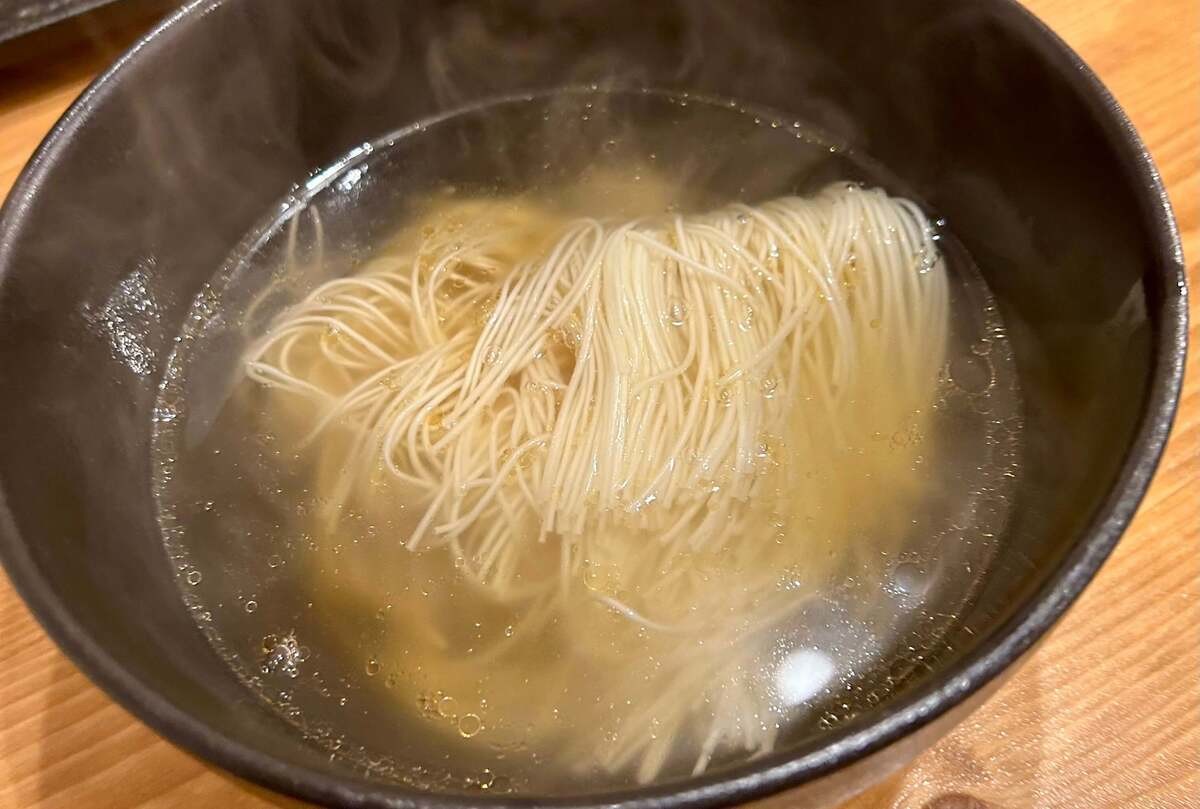 目黒蓮さん「優しいおだしの塩にゅうめん」