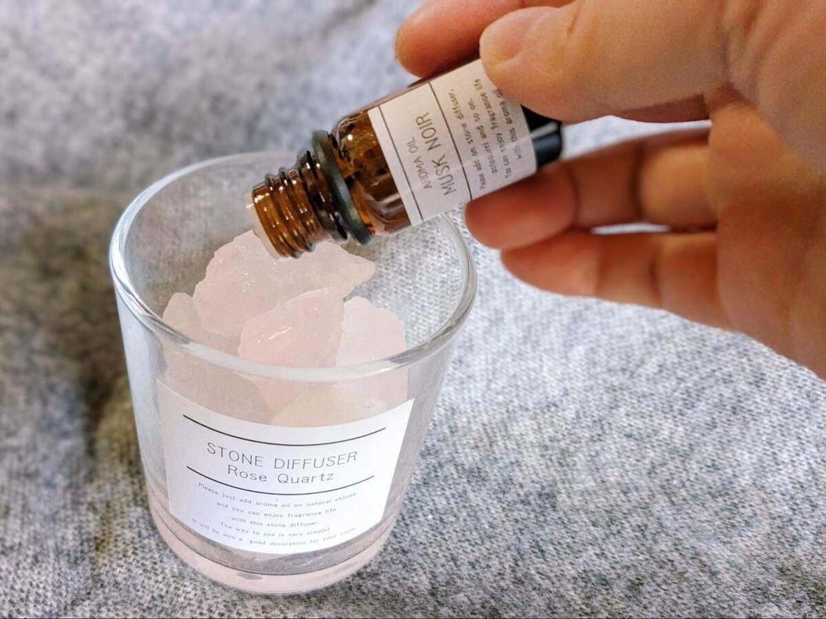 ダイソーのストーンディフューザー