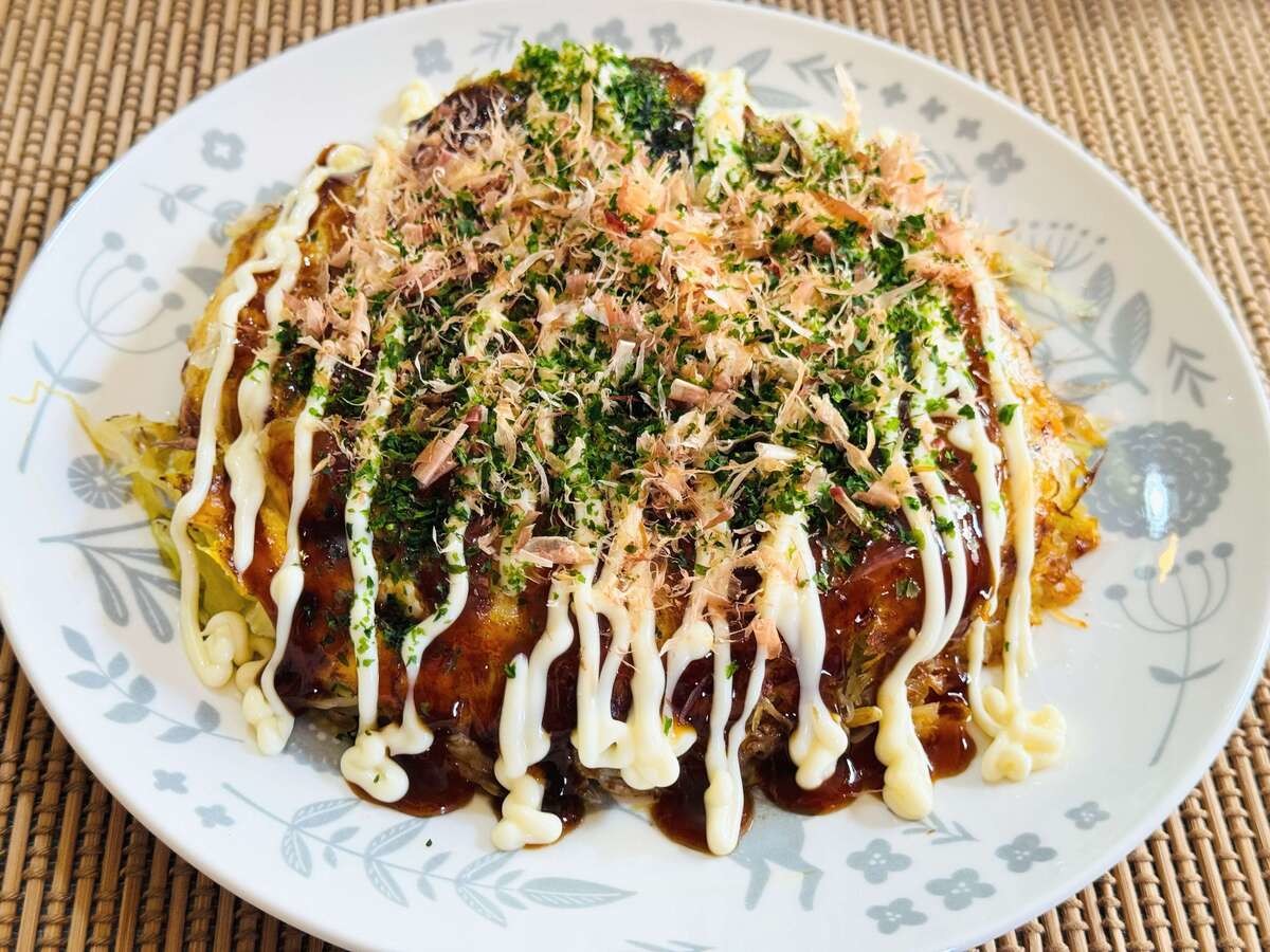 ギャル曽根「ライスペーパーお好み焼き」